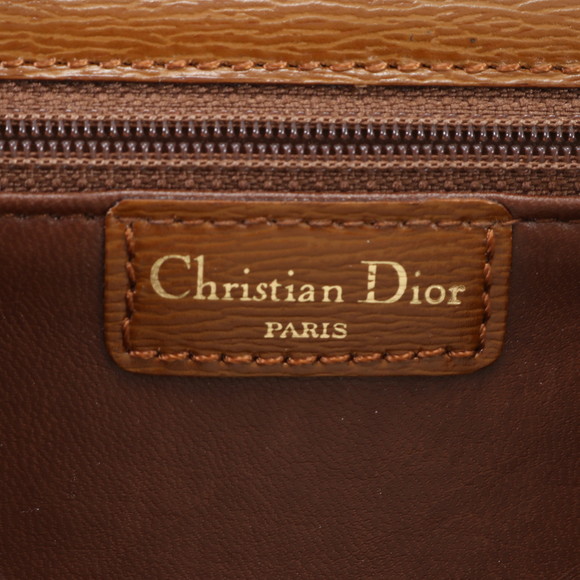 Christian Dior Chain Leather 2way Shoulder Bag Clutch - Picture 15 of 15